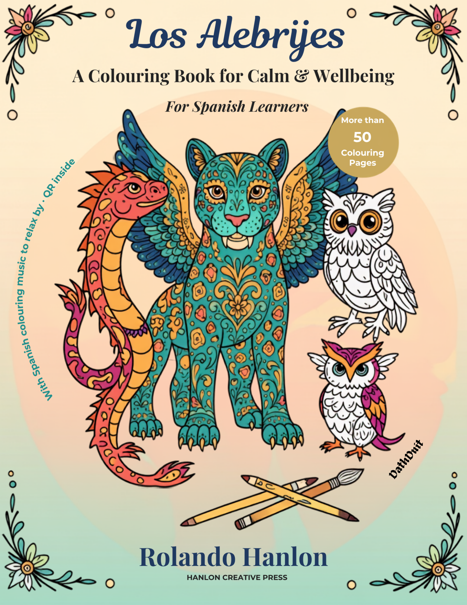 Los Alebrijes — colouring book for calm and wellbeing